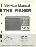 Fisher 100 - Service Manual-2-1